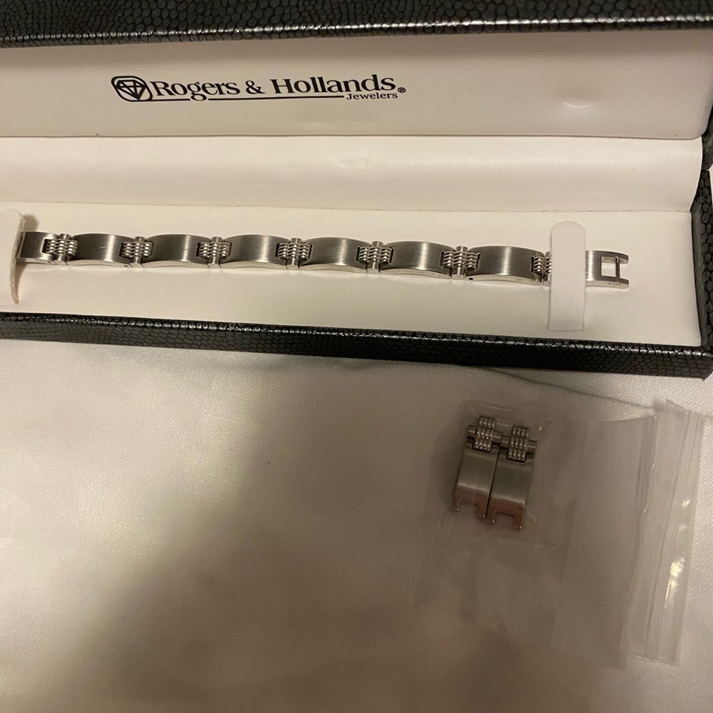 Platinum silver sterling unisex